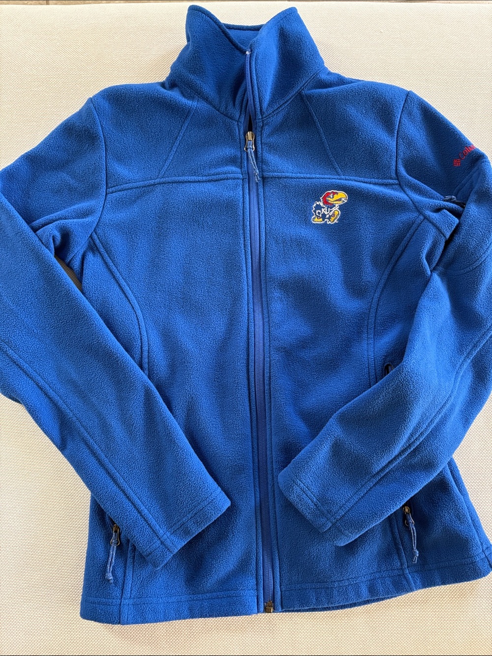 Columbia Royal Blue Full-Zip Fleece Jacket